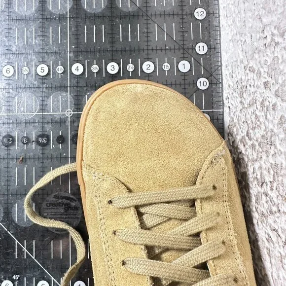 Birkenstock Bend Low Women Size 5 Mustard Suede Gum Sole Lace Up Low Top Shoes - Picture 11 of 11